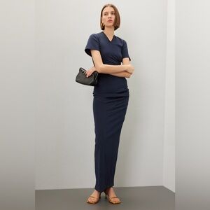 Proenza Schouler Sidney Dress, size 10 Navy Blue cocktail evening formal comfort